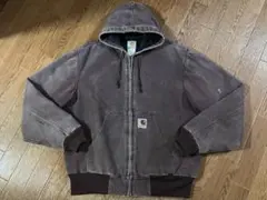 鬼フェード 90s カーハート J06 BRG アクティブジャケット L