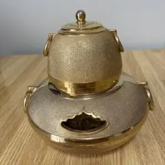 24金茶釜ケース付き - メルカリ