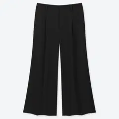 ユニクロ ドレープワイドクロップドパンツ