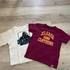 XLARGE キッズ Tシャツ 2枚セット 120cm