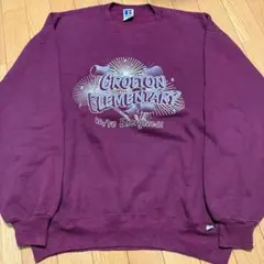 【アメリカ製】90s ラッセル　RussellAthletic スウェット　ロゴ