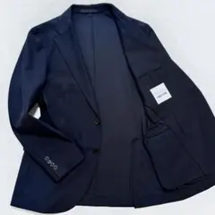 マッキントッシュ トロッター アンコンジャケット 紺 メンズ ビジネス 38R