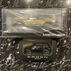 トヨタ ヴェルファイア クラウン ミニカー 3台セット ブラック
