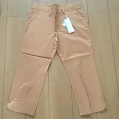 オレンジ カジュアルパンツ