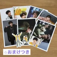 【深澤辰也】Snow Man公式写真4枚+ステッカーのサムネイル
