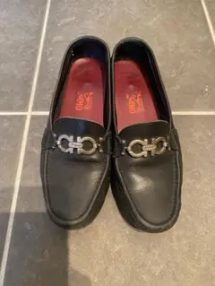 Salvatore Ferragamo ガンチーニ ローファー ブラック