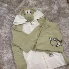 新品未使用】レディースジェラピケヨッシーパジャマ上下セット