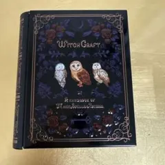 【即購入OK】【24h以内発送OK】ブック型缶ケース 魔女 魔法 占い 猫