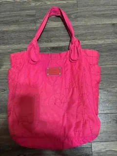 マークバイマークジェイコブス　キルティング　トートバッグ　ピンク