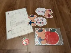 familiar ニューボーンフォト 記念品 セット