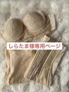 【しらたま様専用】フォーシスアンドカンパニー ブライダルインナー