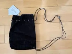 再値下済【新品】hender scheme ブラックザック　ショルダー　袋付き