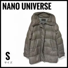 値下げ！　美品　ダウンジャケット　ナノユニバース