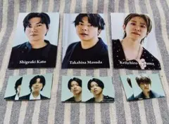 NEWS　Duet Luxe　厚紙カード　WE ARE　シール