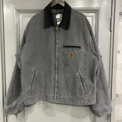 Carhartt detroit jacket size XL J97 MTL