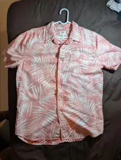 Levi's リーバイス 半袖シャツ ボタニカル柄 ピンク Sのサムネイル