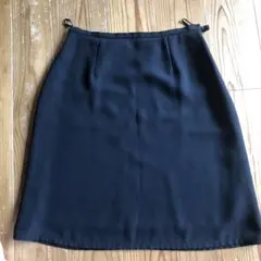 ドゥファミリー　膝丈スカート　ブラックのサムネイル