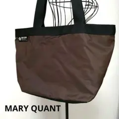 MARY QUANT マリークワント　トートバッグ　ブラウン