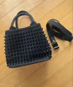インポート　ブラック　ショルダー　バッグ