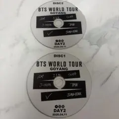 BTS WORLD TOUR GOYANG DISC1 & DISC2