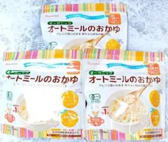 日本食品製造　日食　オーガニックオート ミールのおかゆ　120ｇ　3パック
