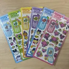 【正規品】平成はっぴーフォン　たまごっち　6枚セット