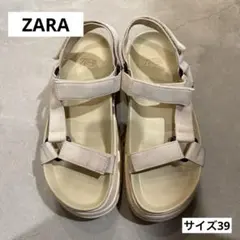 ZARA レディース　サンダル　39