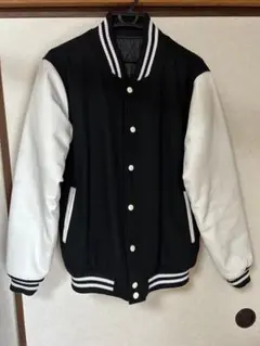 スタジャン ブラック/ホワイト　美品