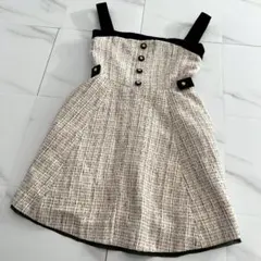 美品☆Herlipto Margaux Tweed Mini Dress - メルカリ