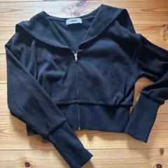 PUBLUX パーカー 黒 フリーサイズ