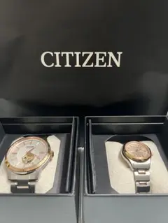 CITIZEN 自動巻き ペアウォッチ 2本セットのサムネイル