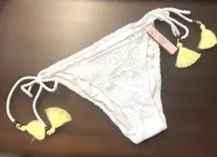 連休セール♡ 新品Victoria’s Secret 白ビキニ ボトム 米国XS