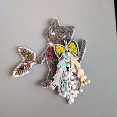 ☆ハンドメイド☆ミナペルホネン※ツーウェイアクセサリー、ブローチ&キーホルダー※ ☆ハンドメイド☆ミナペルホネン※ツーウェイアクセサリー