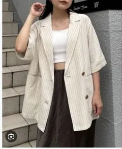 チャオパニックティピー　半袖ジャケット