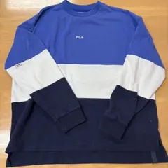 FILA カラー ブロック トレーナー Mサイズ