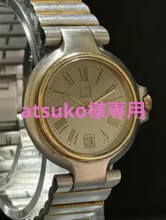 dunhill レディース 腕時計 クォーツ コンビカラー ジャンク 不動