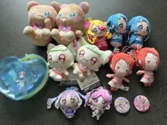 プリキュア　ぬいぐるみ　ポーチ　まとめ売り