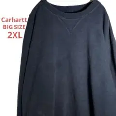 海外輸入 古着 Carhartt カーハート 前V スウェット 2XL