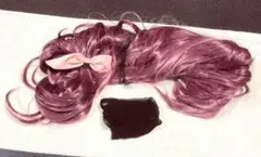 コスプレ ウィッグ ブラウン・パープル系グッズ