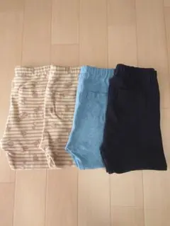 UNIQLO レギンス 90cm 4本セット