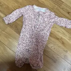 花柄ロンパース 60〜70cm