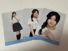 伊藤理々杏　3期生LIVE Tシャツ　３種コンプ