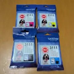 期間限定価格 　新品　brother LC3111　バラ4色セットのサムネイル