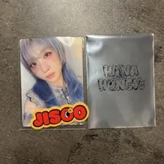 JISOO トレカHANA with HONEYS ジス