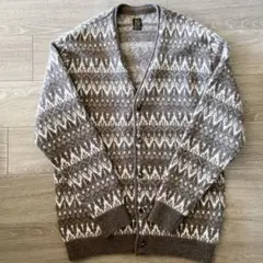 BATONER ノルディック柄 モヘア ニットカーディガン 定価3万5200円 BATONER/バトナー｜【WOMEN&MEN】シーズンムードたっぷりの