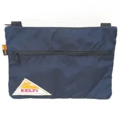 【美品】KELTY ケルティ ショルダーバッグ サコッシュ ネイビー