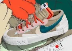 【新品未使用】Nike×sacai×KAWS Blazer Low23㎝ナイキ