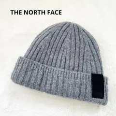 ノースフェイス THE NORTH FACE ラデイアルウールビーニーグレーロゴ
