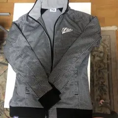 FILA チェック柄 ジップアップジャケット
