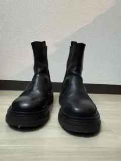 ZARA サイドゴアブーツ ブラック